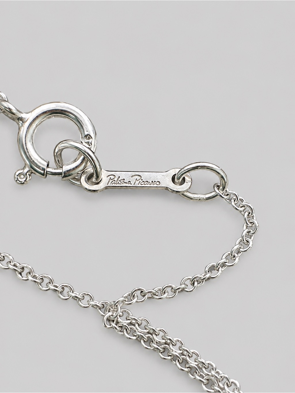 Tiffany & Co. Paloma Picasso Loving Heart Ribbon Necklace Sterling Silver 16” - Picture 4 of 5